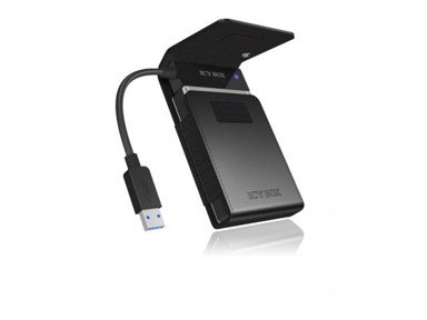 ICY BOX Adapter IB-AC6031-U3, za 2.5" HDD/SSD, USB 3.0, s kožnom kutijom